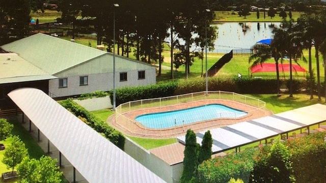 Out door pool at Mercure Penrith Hotel Australia