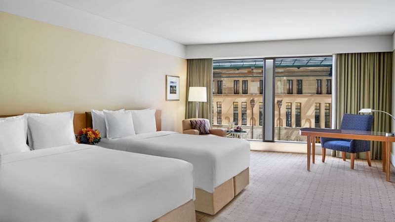 The Tower Superior Twin Room with two beds at Fullerton Sydney