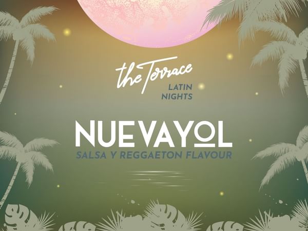 Nuevayol Latin music event poster used at Emporium Hotel South Bank