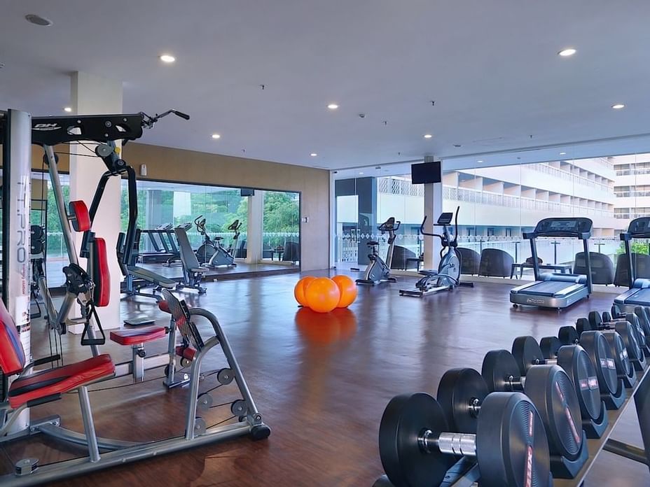 Fitness Centre and Sauna Spa & Family Hotel Yogyakarta Facilities at Royal Ambarrukmo