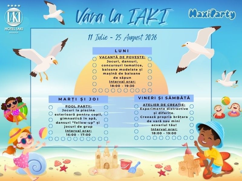 Activitati copii vara 2026