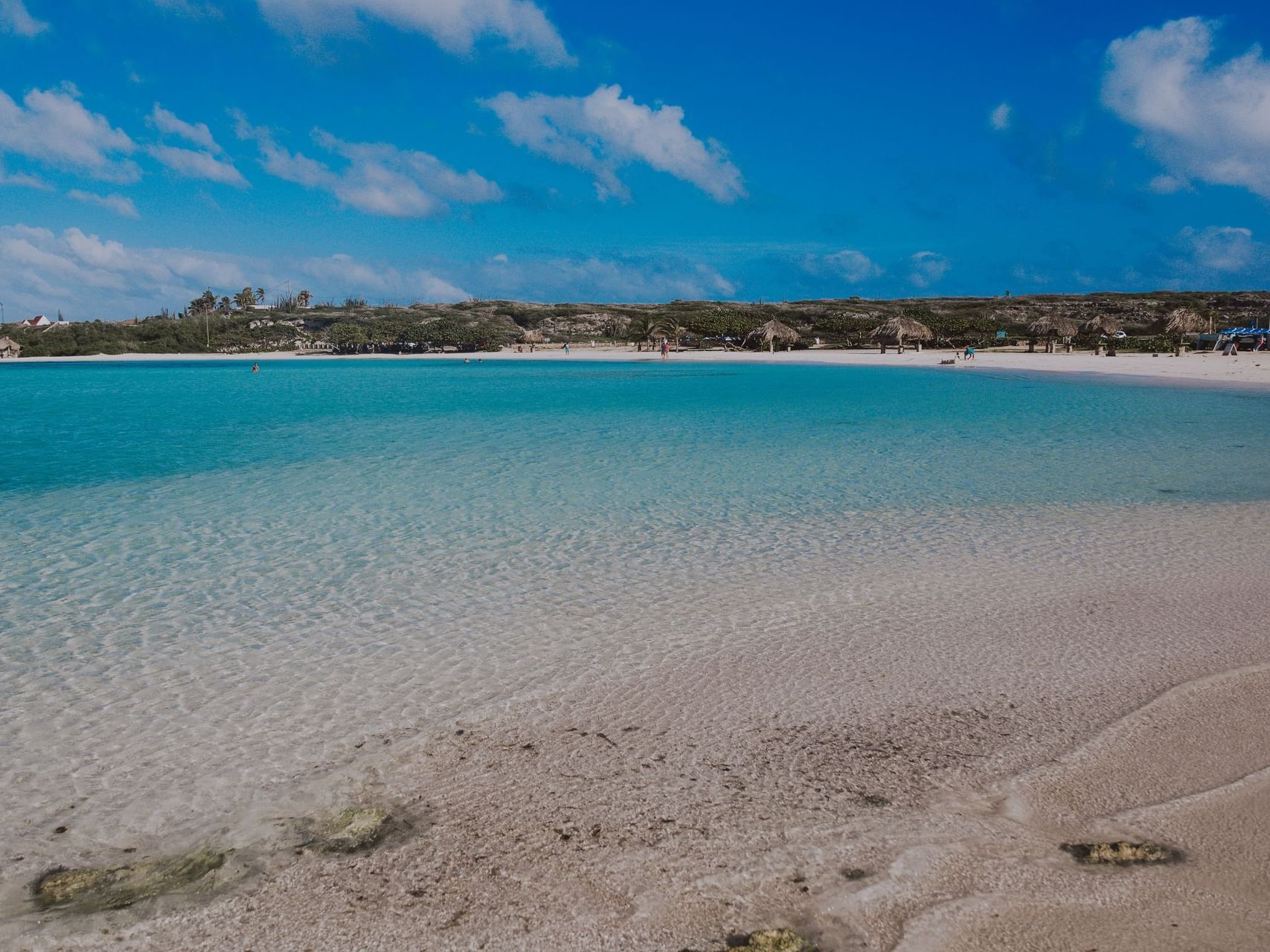 Landscape view of the sea on a sunny day near Passions on the Beach