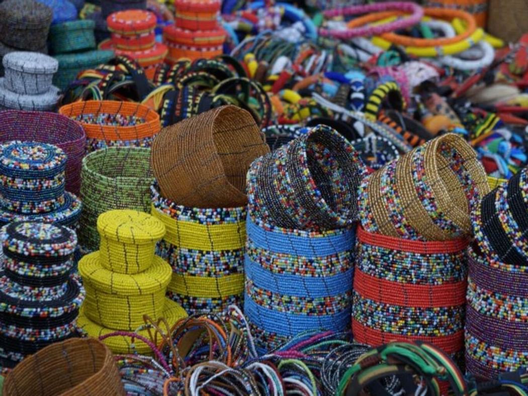 File:Traditional Maasai Jewelry. Triangle Curio Market, Nairobi