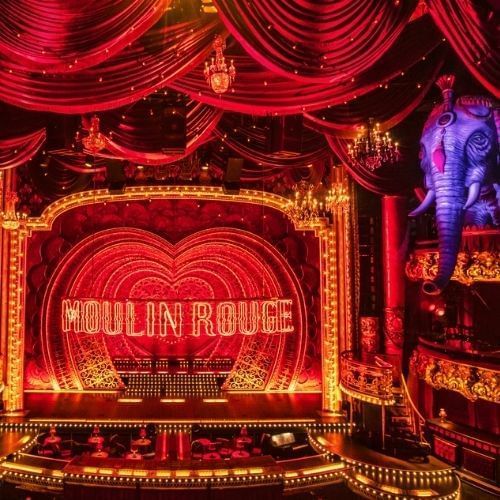 Moulin Rogue Musical near Brady Hotel Jones Lane