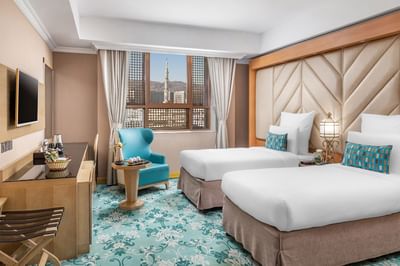 Bedroom area in Executive Superior Double Room at Elaf Al Taqwa