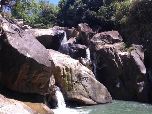 Beautiful view of Ba Ho Waterfalls near Eastin Hotels