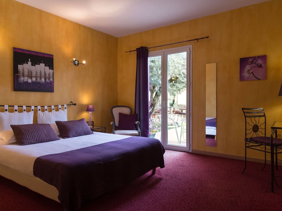 Bedroom in Hotel Le Village Provencal at The Original Hotels