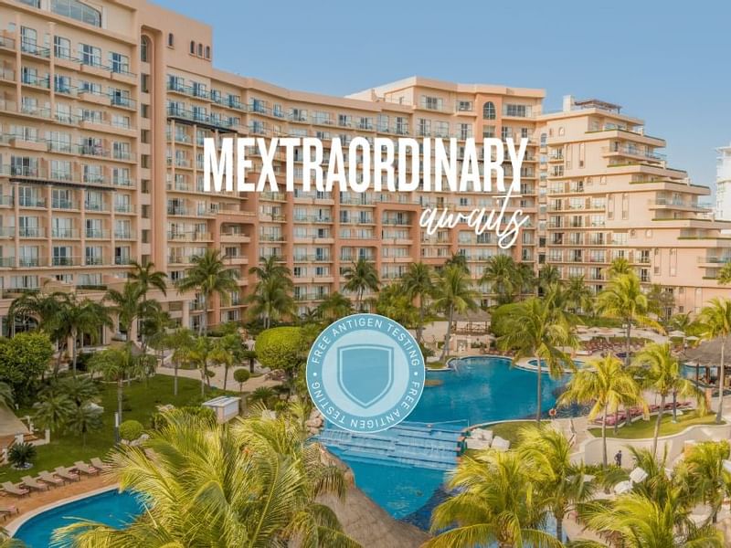 Promotional poster of Mextraodinary of the La Coleccion Resorts