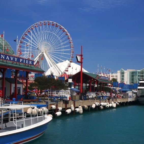 View of the Navy Pier during the daytime near Warwick Allerton - Chicago