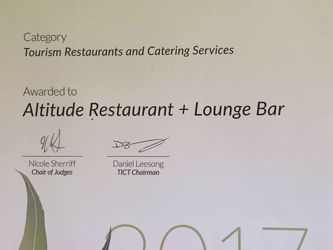 Tasmanian Tourism Awards 2017 for Cradle Mountain Hotel