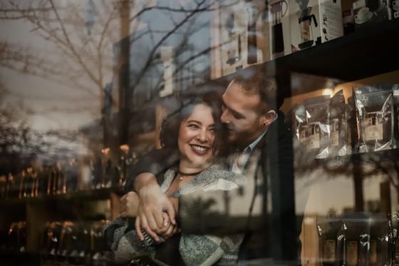 couple in the city