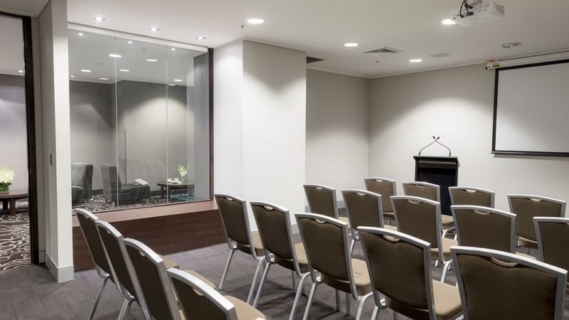 Interior of The Collins room at Novotel Melbourne on Collin
