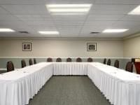 meeting room with u-shaped table