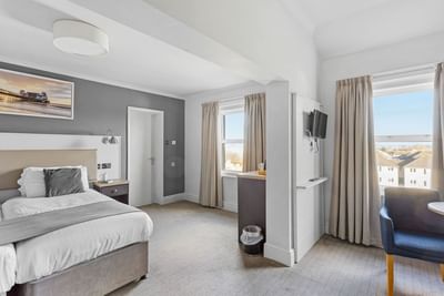 Superior Twin Room at The Grand Atlantic Hotel in Weston-super-Mare