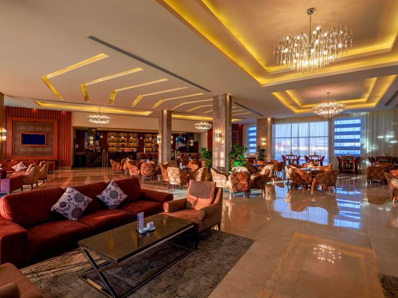Lobby Bar at Pickalbatros Sea World Resort in Marsa Alam