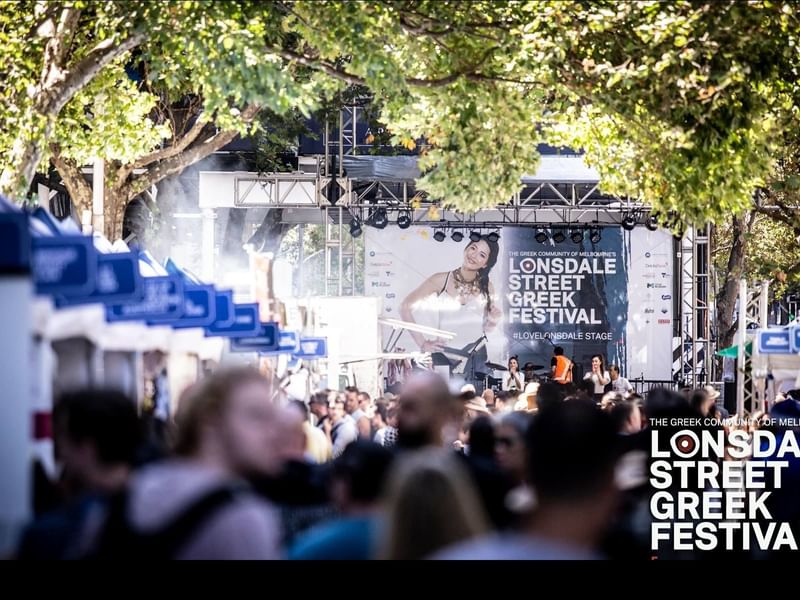 LONSDALE STREET GREEK FESTIVAL at Pullman Melbourne on Swanston