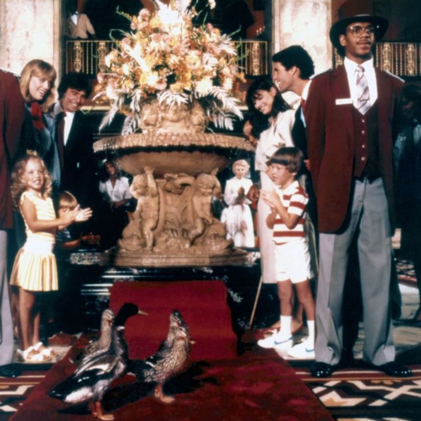 1990 image of Peabody Ducks at Peabody Hotels & Resorts