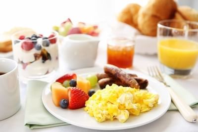 hearty breakfast