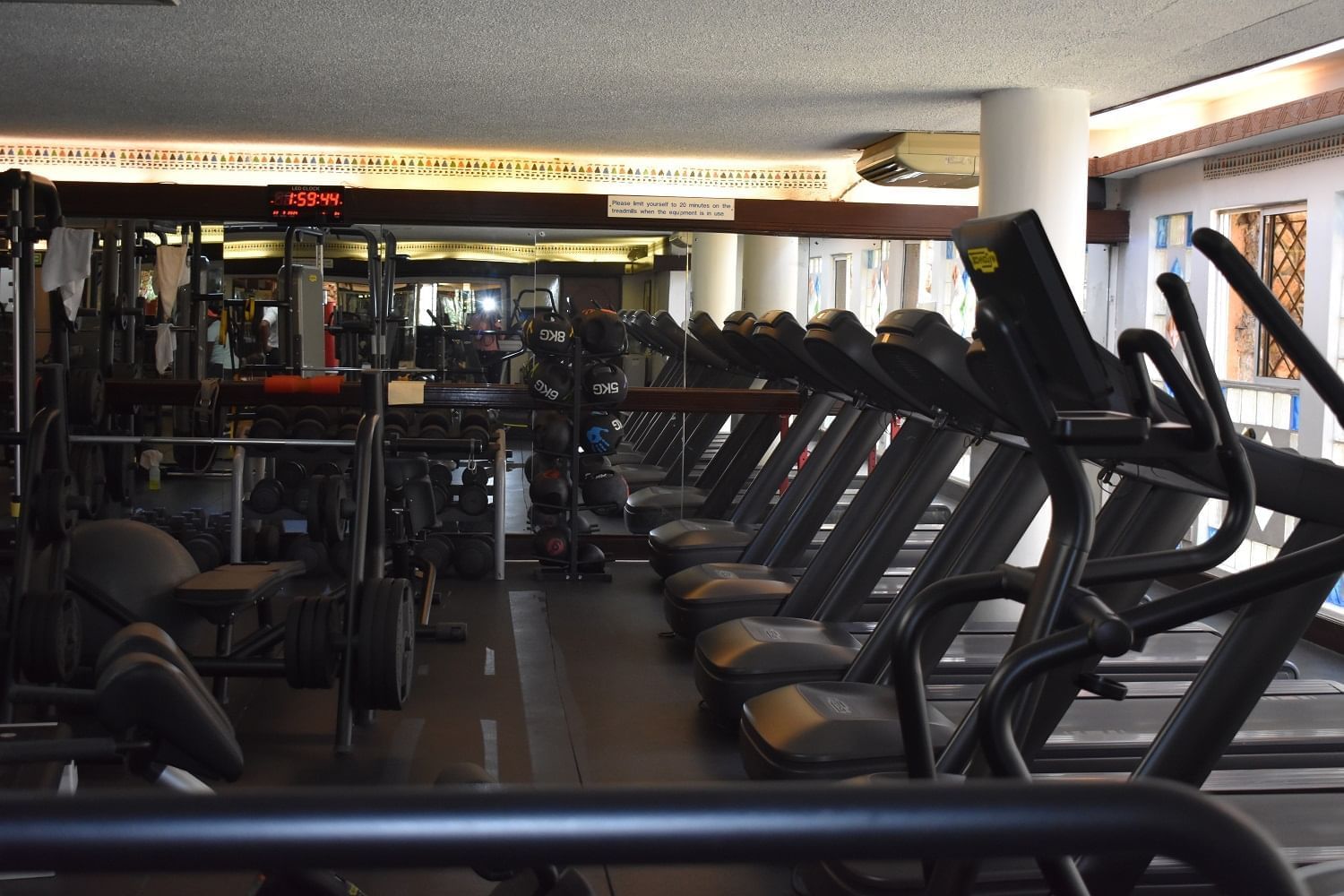 Health Club and Gym at Nairobi Serena Hotel