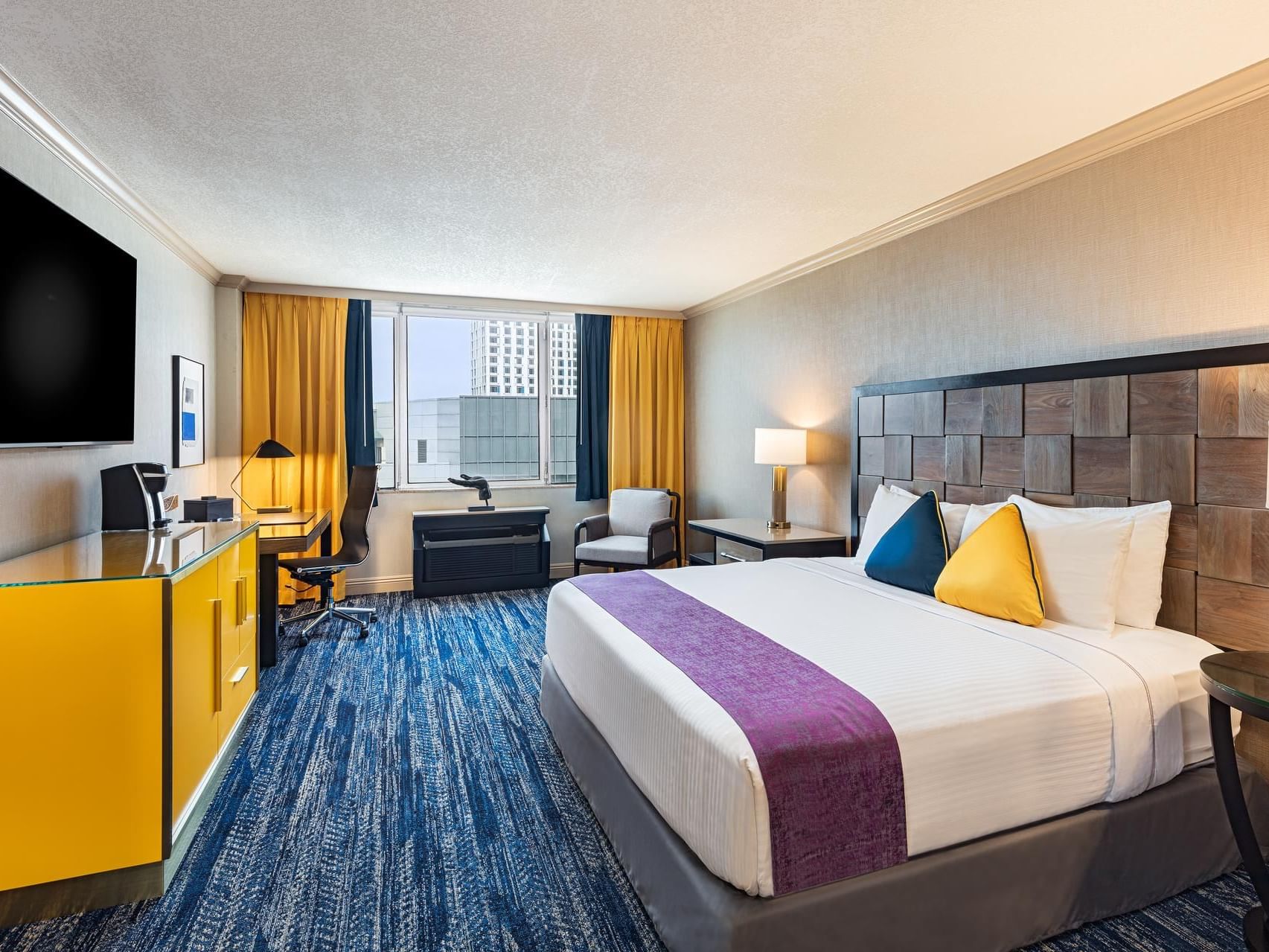 Superior King Bed ADA Accessible at E Central Downtown LA Hotel