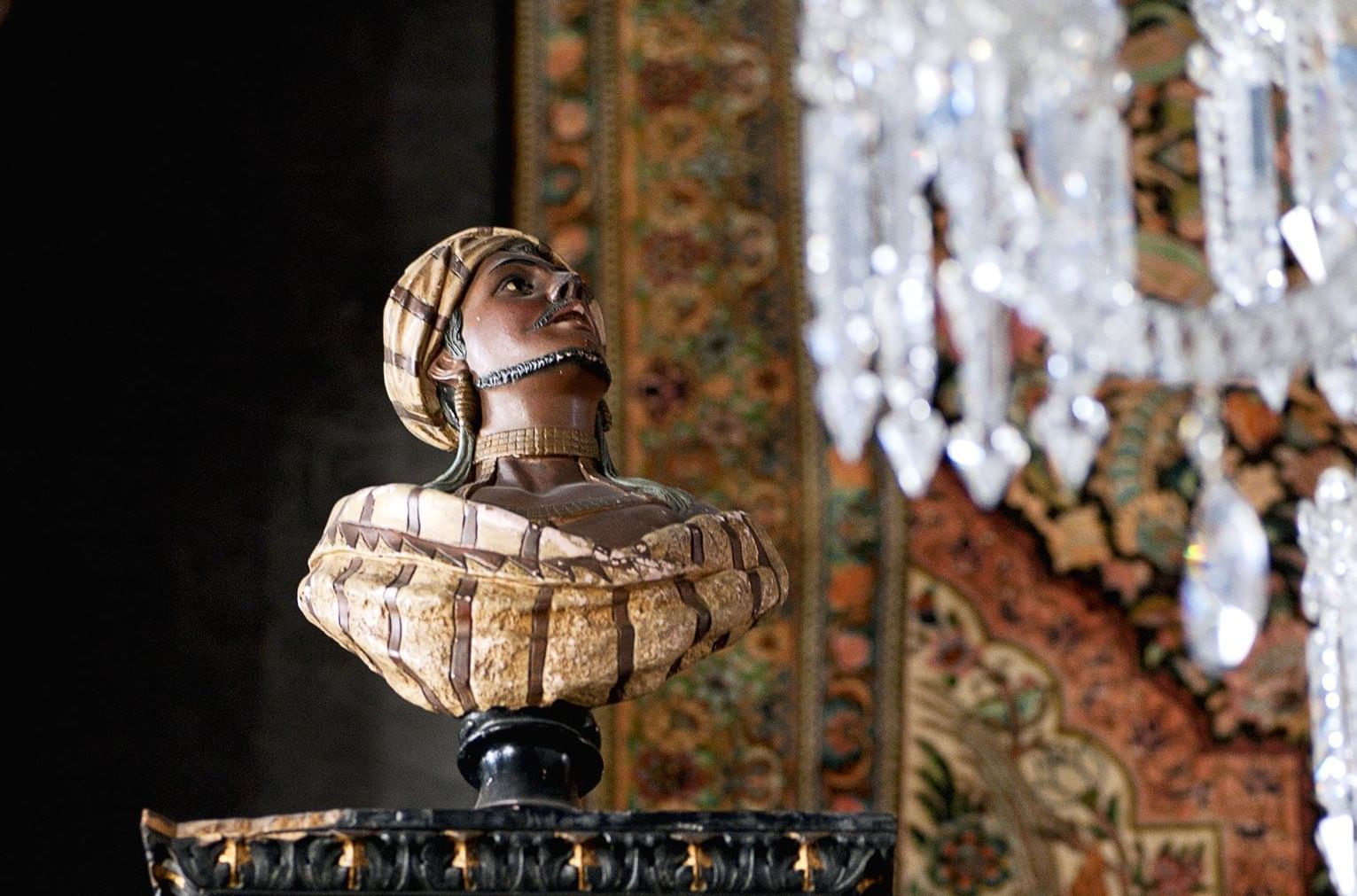 Vintage looking attractive fireplace at Selman Marrakech