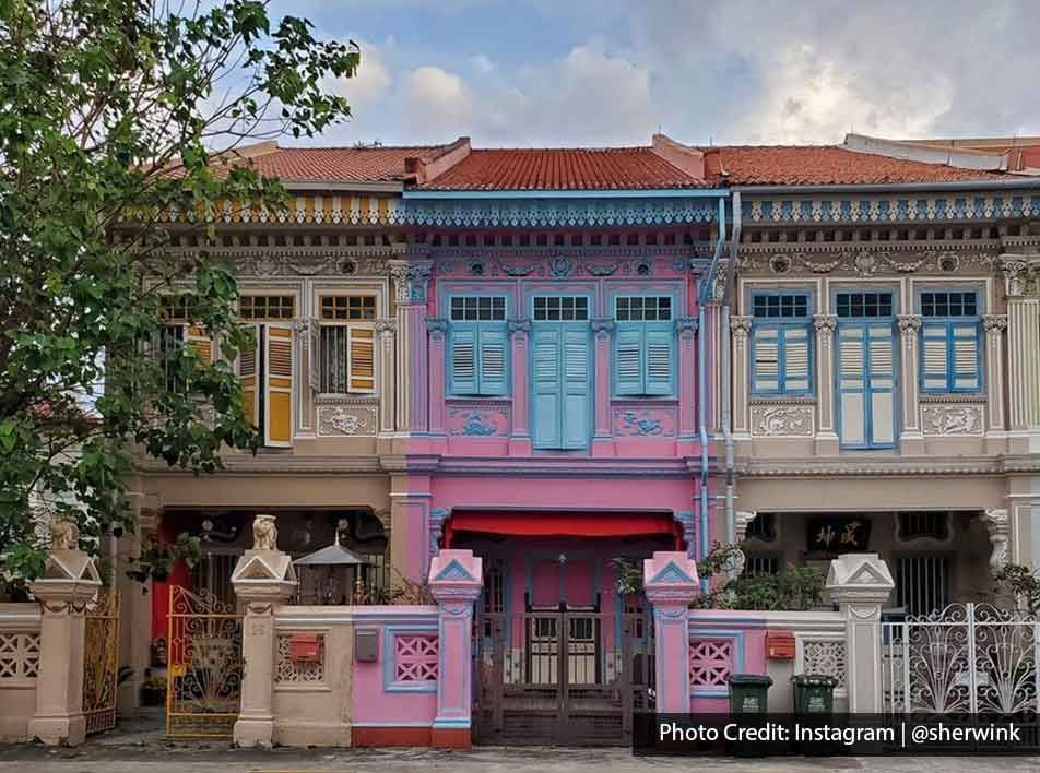Peranakan houses - Lexis Suites Penang