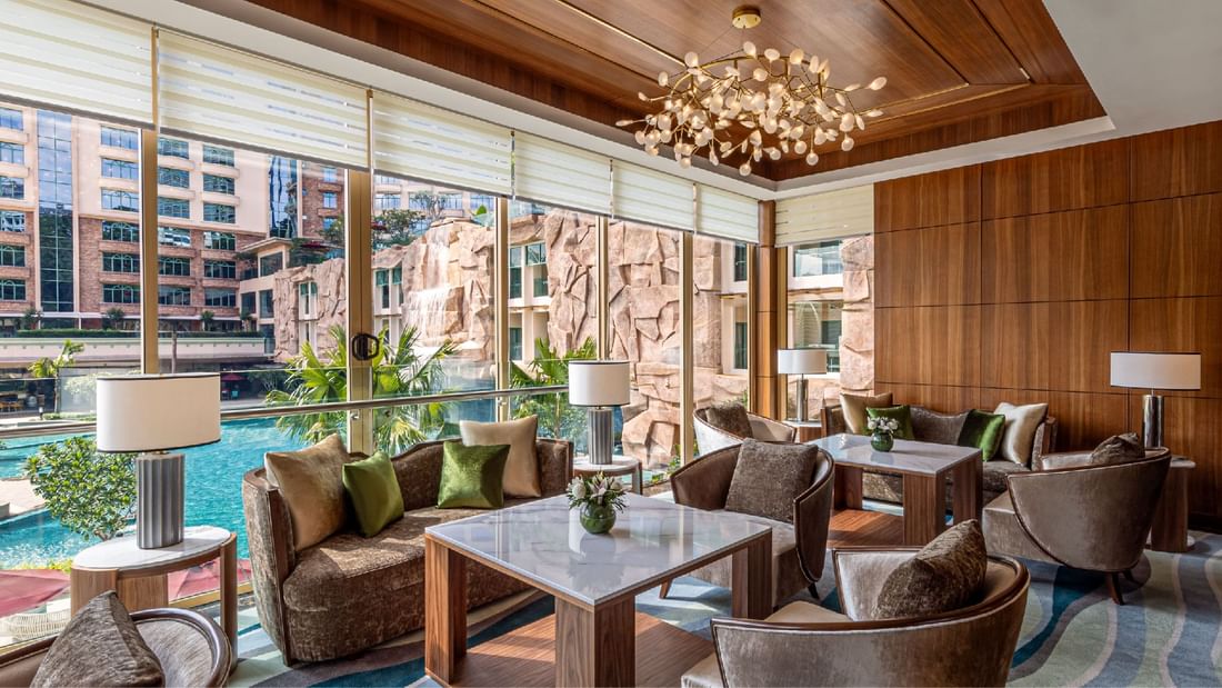 Premium Leisure Lounge by the pool at Sunway Resort