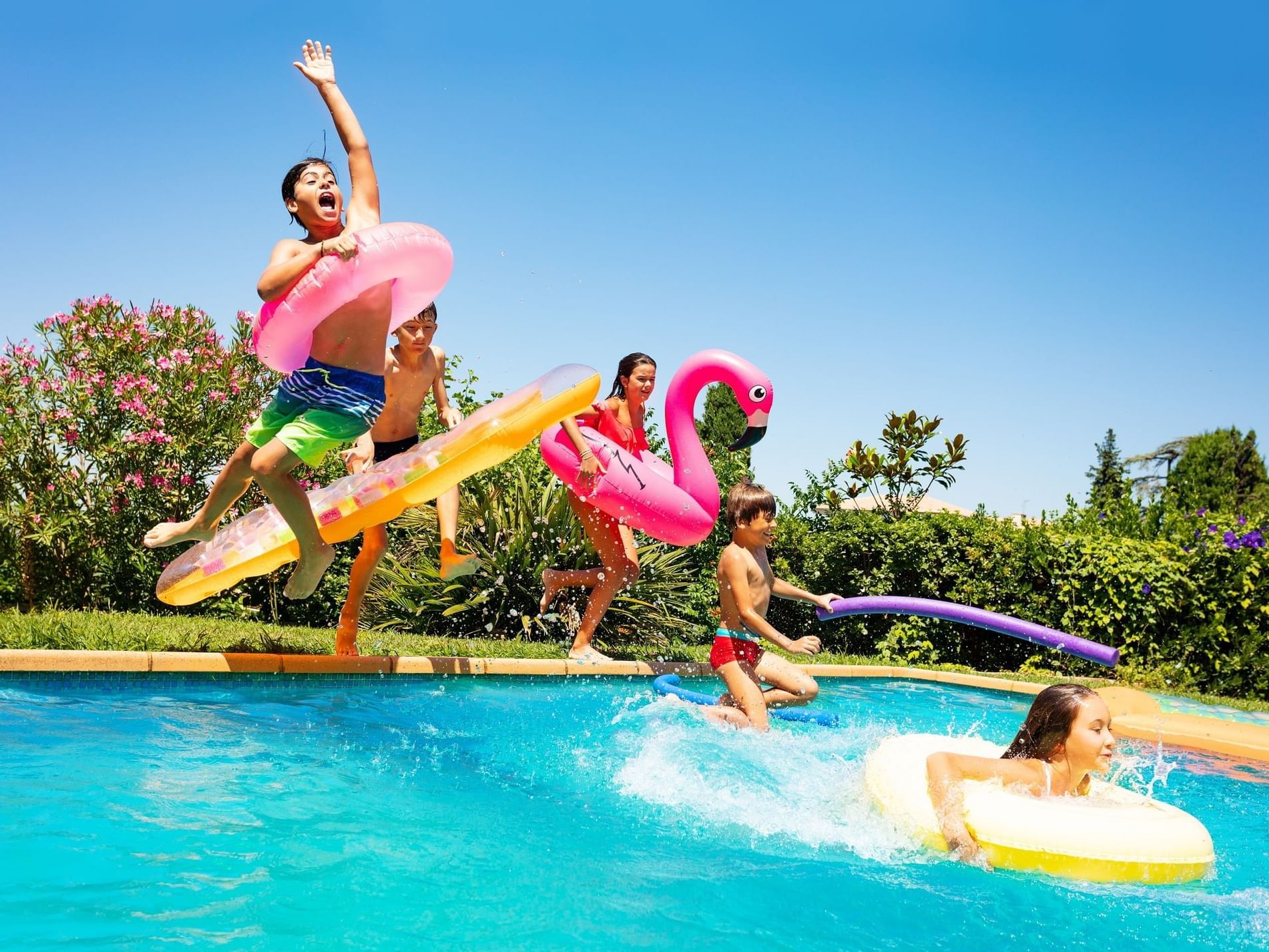 Kids playing in kids pool at Daydream Island Resort
