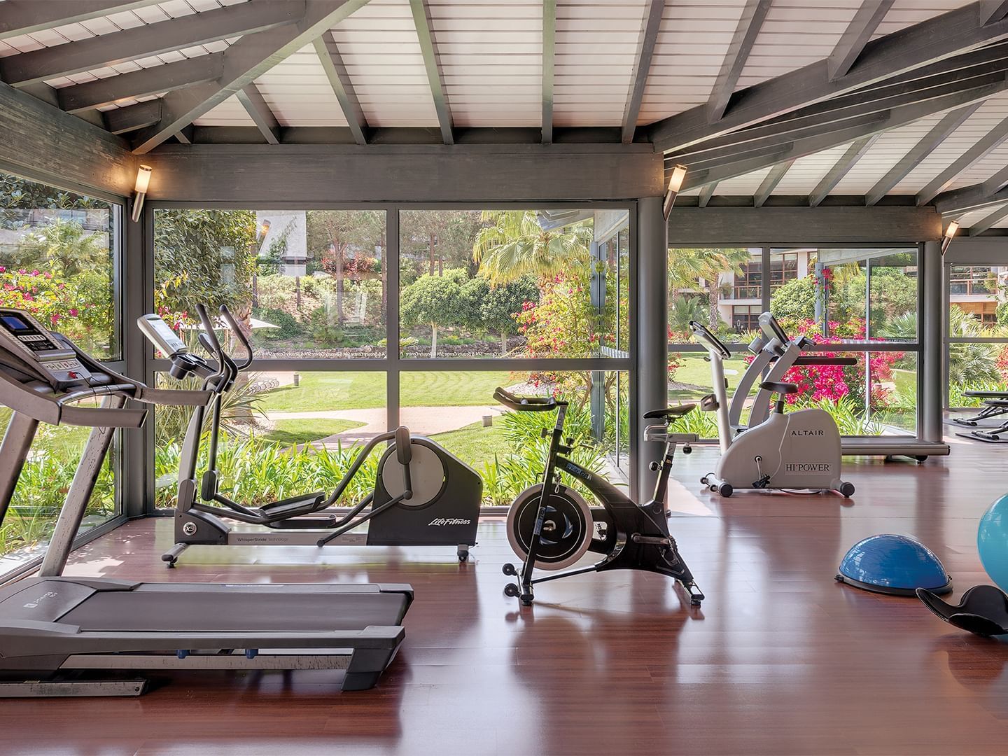 gym at Precise Resort El Rompido