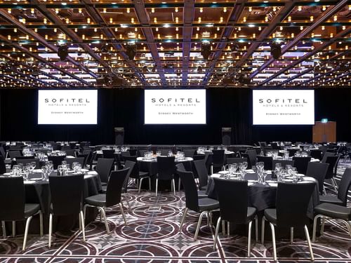 Conference room area at Sofitel Sydney Wentworth