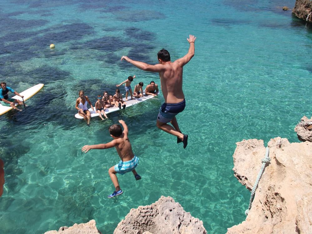 Cliff Jumping Ibiza