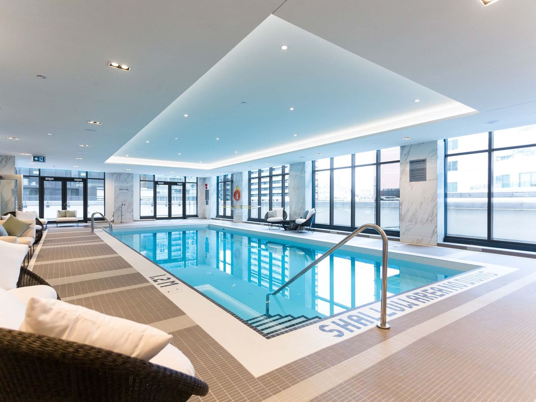 The Hotel indoor Pool at King Blue Hotel Toronto