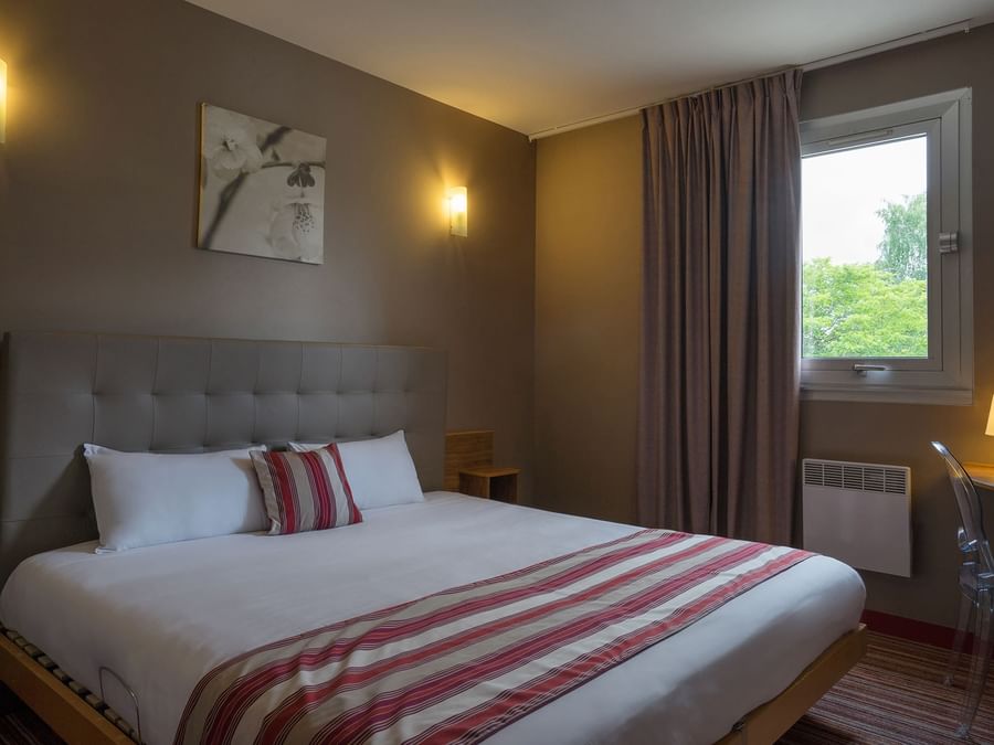A view of a Standard Double bed Room at The Originals Hotels