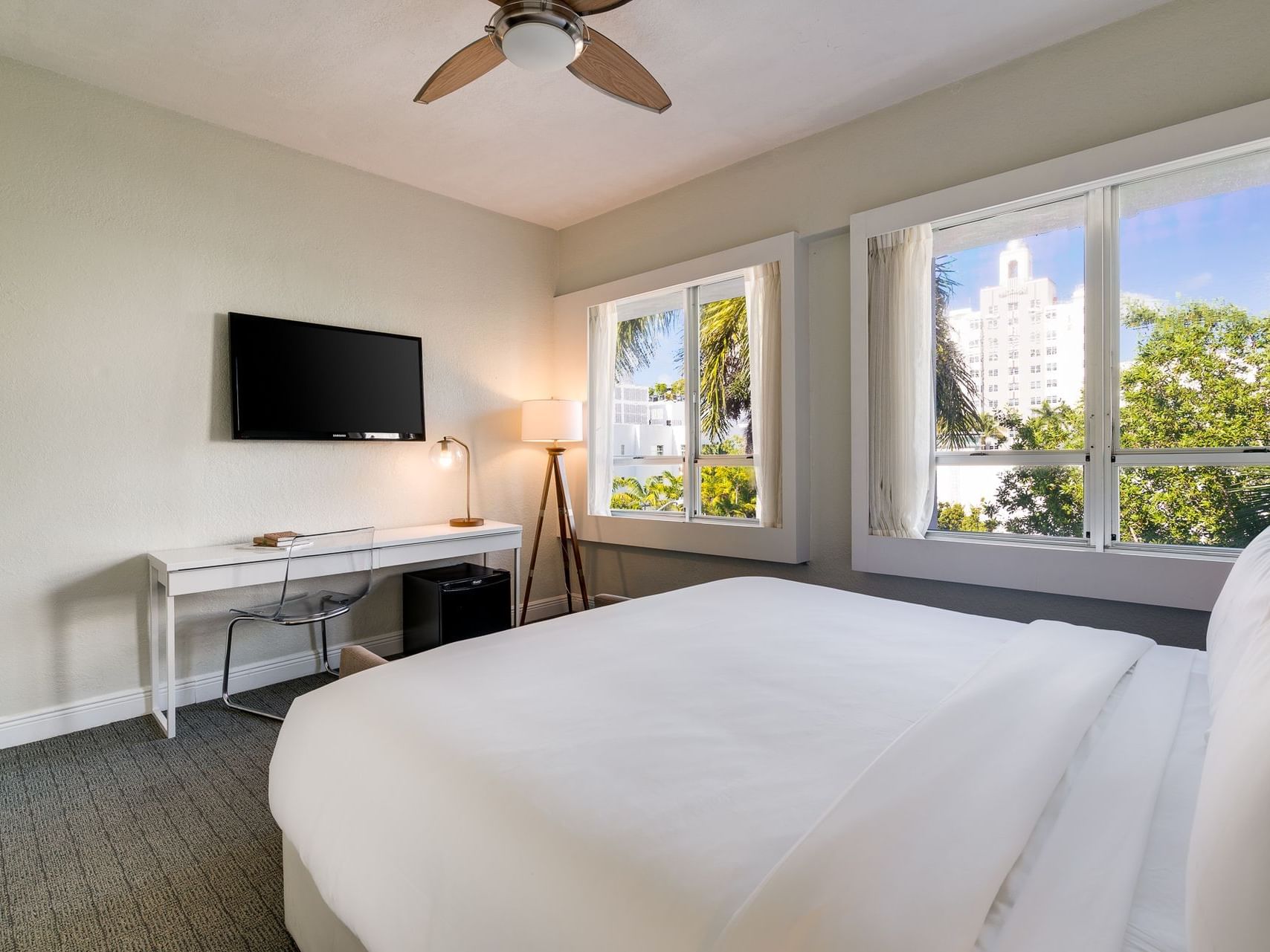 Interior of the Accessible Standard King Room at Crest Hotel