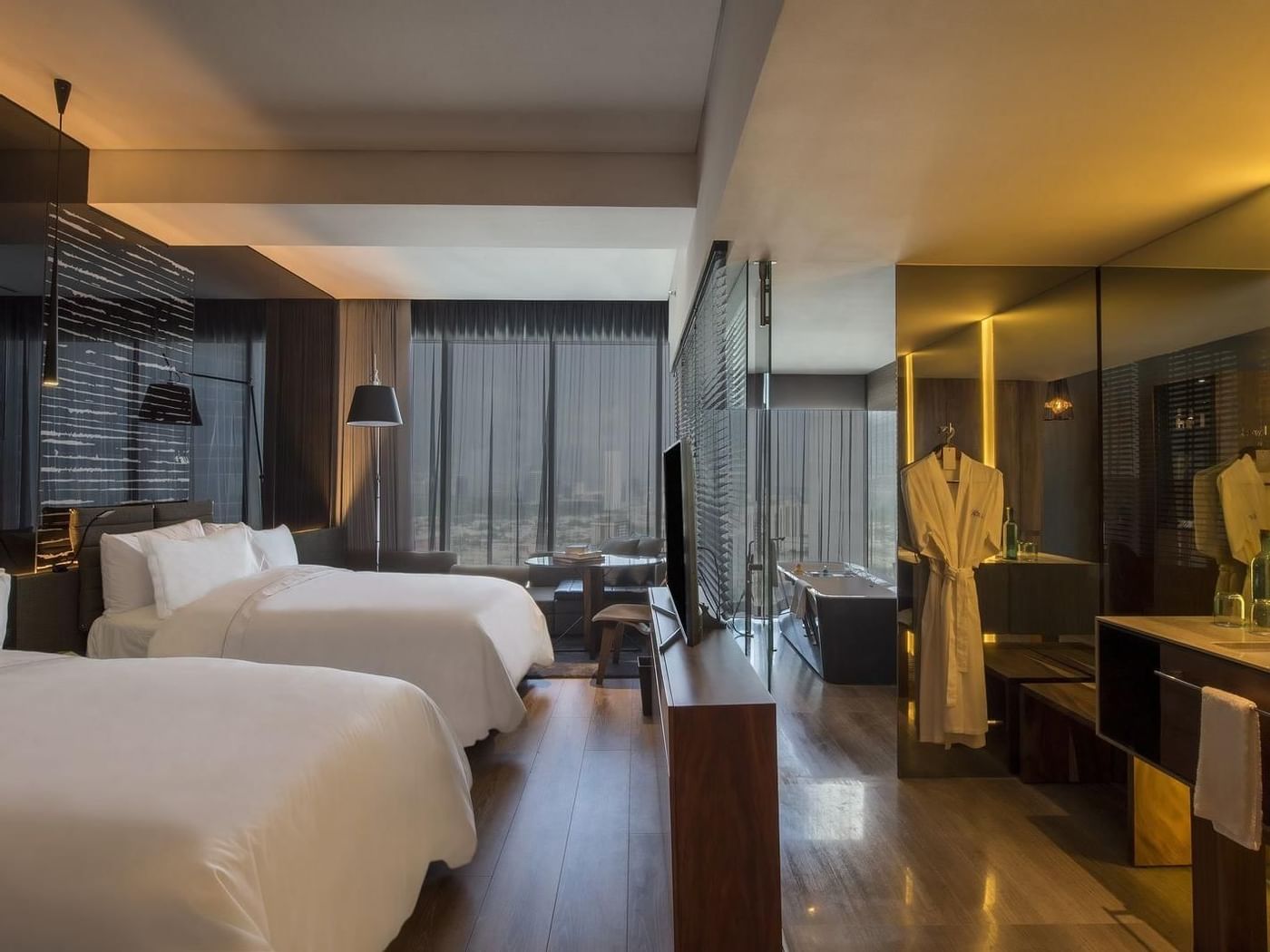Wellness Double bedroom at Live Aqua Urban Resort Monterrey