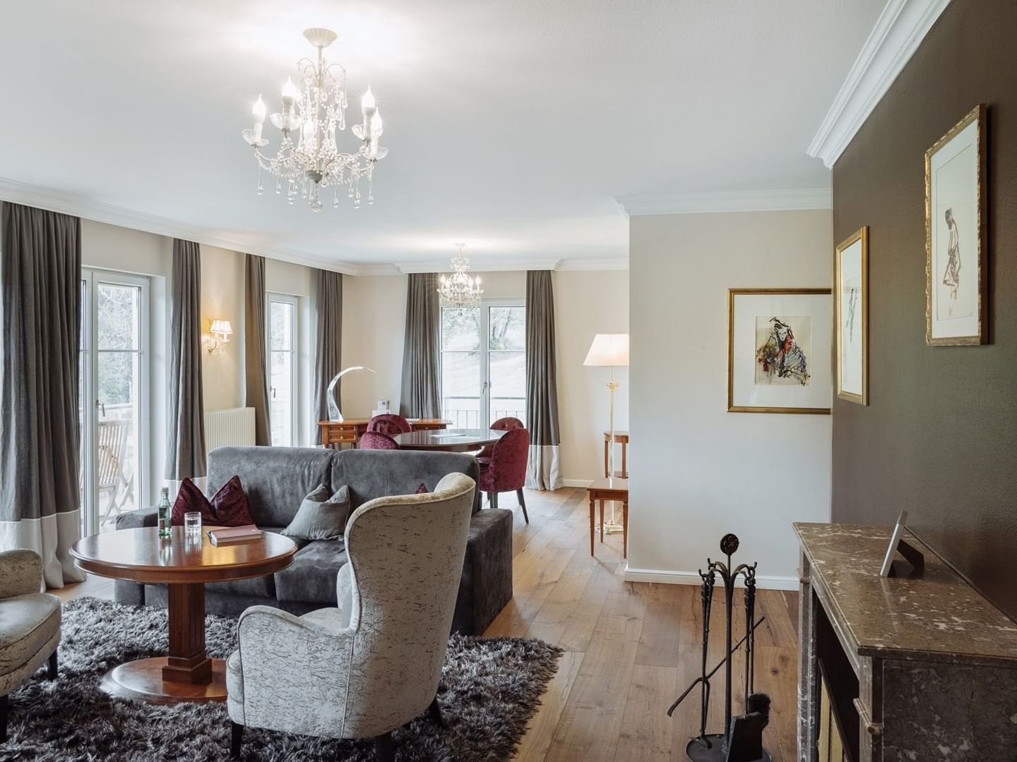 Traditional Suite at Schloss Pichlarn Hotel in Austria