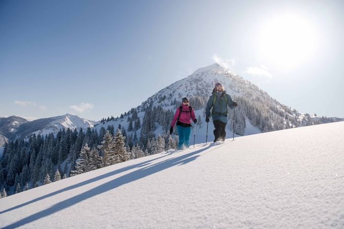 Winterwandern im Tannheimer Tal - Nesselwängle - ...liebes Rot-Flüh