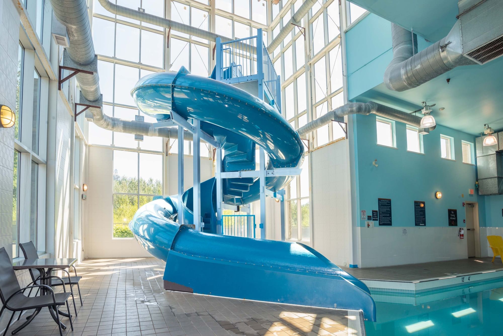 The pool at Sandman Hotel & Suites Squamish