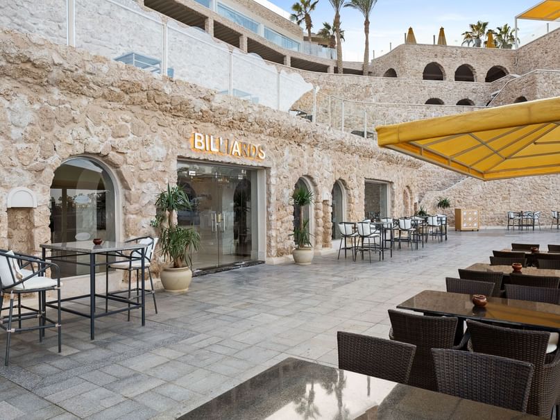 Billiard Bar at Pickalbatros Citadel Resort in Sahl Hasheesh