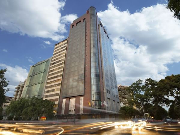 Modern Building Exterior at Grand Fiesta Americana Chapultepec 