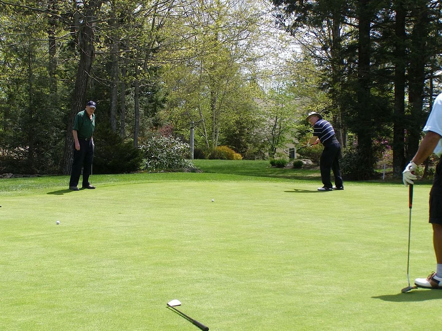 The Golf Course with mountain views at White Mountain Hotel 
