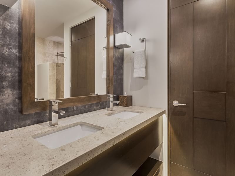Vanity in Four Bedroom Residence at Live Aqua Resorts