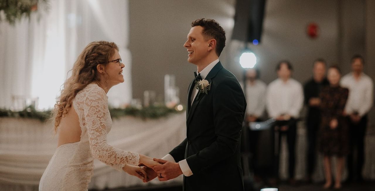 Bride and groom