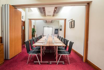 Conference room of Clegg Suite at Townhouse Hotel Manchester