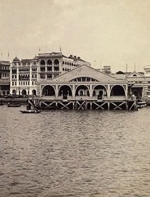 Landscape view of the City near Fullerton Bay Singapore