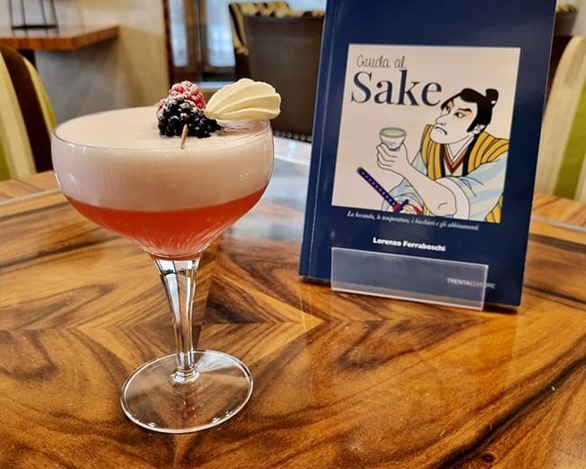 Hanami sakè cocktail 