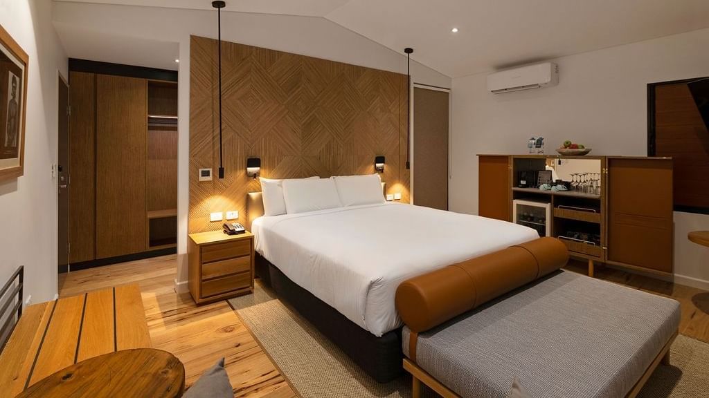 Interior of Tropical Pool Villa at Mercure Darwin Airport