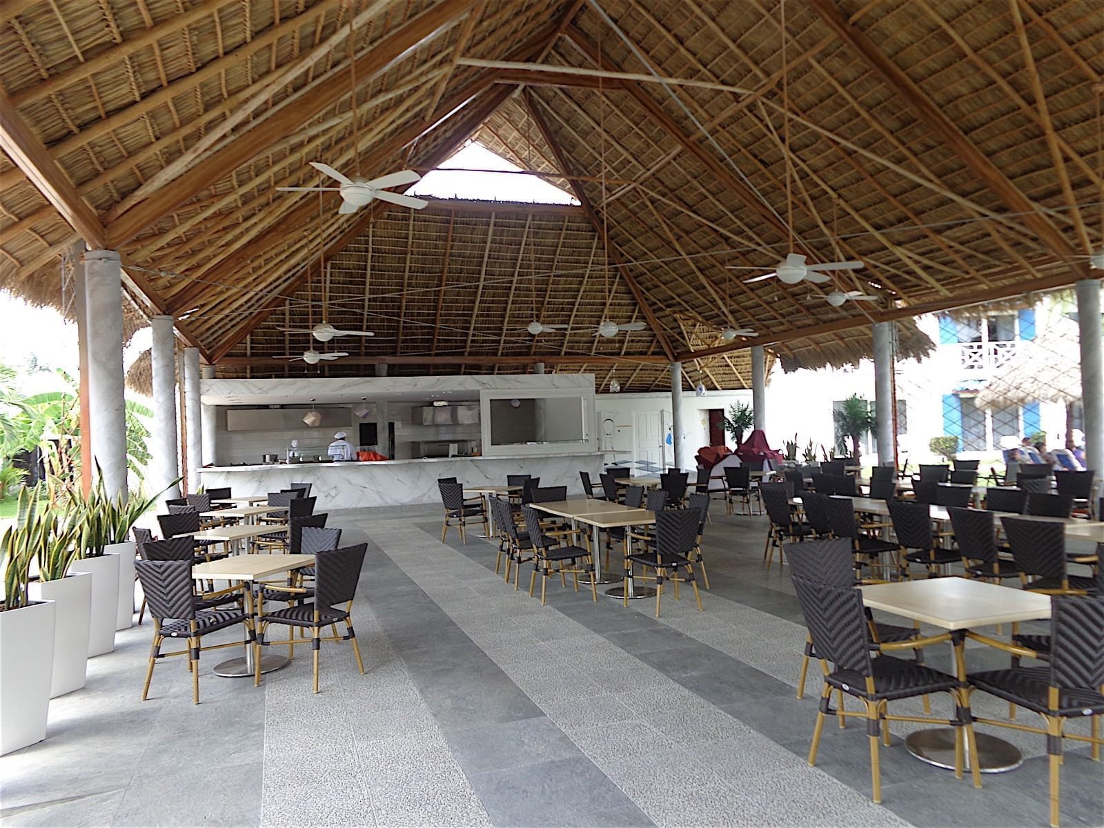 Interior of La Esquina restaurant at Playa Blanca Beach Resort