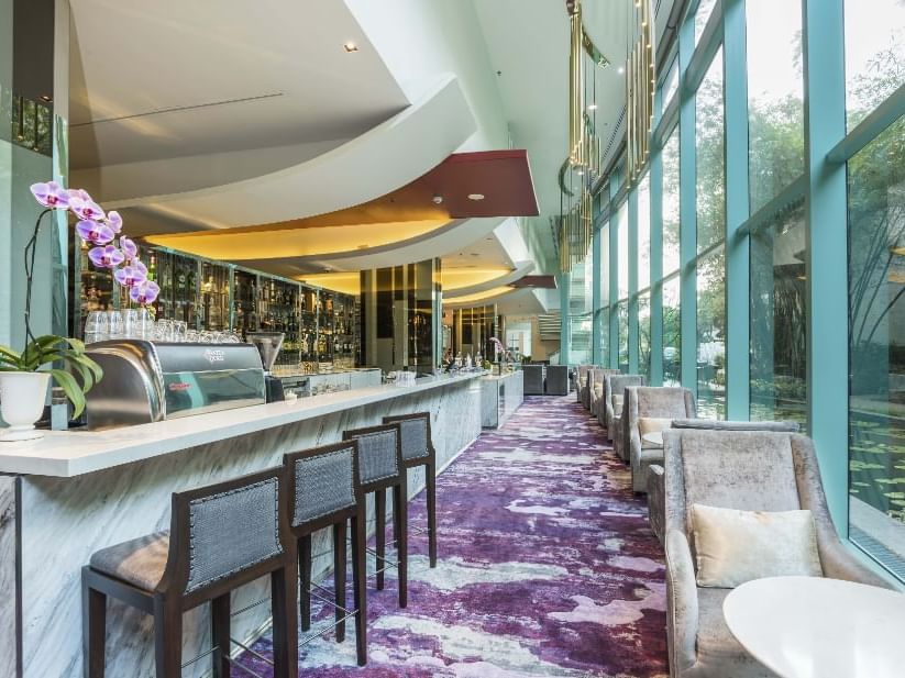 View of the Lobby Lounge at Chatrium Hotel Riverside