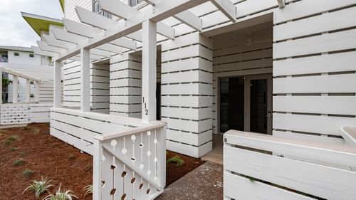 Terrace in 2-bedroom Family Suite at WaterColor Inn Resort